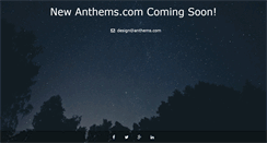 Desktop Screenshot of anthems.com